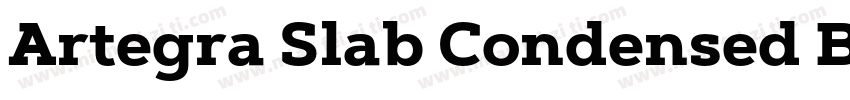 Artegra Slab Condensed Bold字体转换